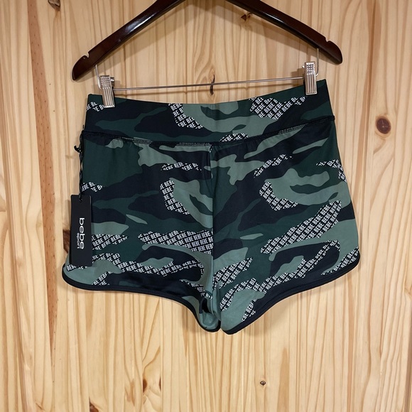 Bebe Sport NWT Camo Shorts Y2K Sz M Bebe Sport - Picture 5 of 16